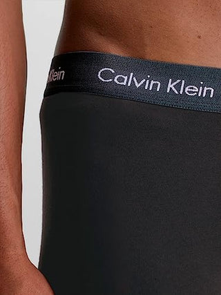 Calvin Klein Herren 3er Pack Boxershorts Low Rise Trunks Baumwolle mit Stretch