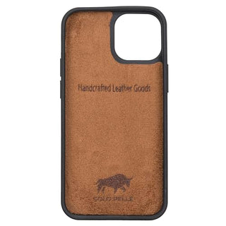 Solo Pelle Lederhülle für das iPhone 15 Plus in 6.7 Zoll Stanford Case Leder Hülle Ledertasche Backcover aus echtem Leder
