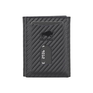 NEU: SOLO PELLE® Slim Wallet mit Münzfach [12 Karten] Slimwallet Riga [RFID-Schutz] Kartenetui mit Münzfach [Leder] Smart Wallet für Männer und Damen
