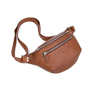 Solo Pelle Bauchtasche/Brusttasche aus echtem Leder Belt Beltbag