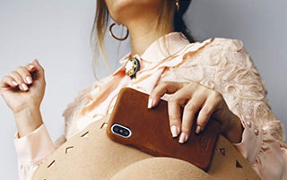 Solo Pelle iPhone XR Lederhülle Ledertasche Backcover Ultra Slim