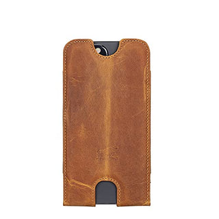 Solo Pelle Lederhülle für das iPhone 12/12 Pro / 13/13 Pro bis 6.1 Zoll Case Leder Hülle Ledertasche aus echtem Leder Sleeve
