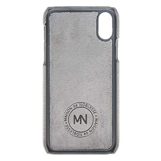 Maison de Noblesse iPhone X/XS Lederhülle Ledertasche Backcover Ultra Slim