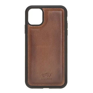 Solo Pelle Lederhülle für das iPhone 11 (XI) 6.1 Zoll Stanford Case Leder Hülle Ledertasche Backcover aus echtem Leder