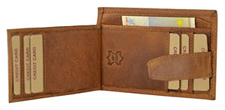 Solo Pelle Vintage Geldbörse aus echtem Leder Model: 5086 Slimfit