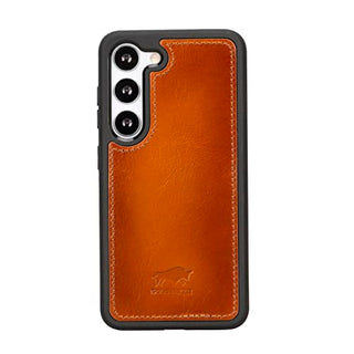 Solo Pelle Lederhülle Harvard kompatibel für das Samsung Galaxy S24 Plus / S24+ inklusive abnehmbare Hülle mit integrierten Kartenfächern