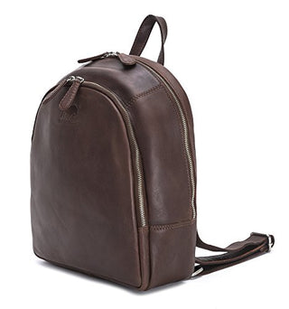 Solo Pelle Leder Rucksack I Backpack I Tasche Model: Lady aus echtem Vintage Leder