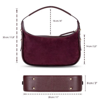 Dolcezza Suede Leather Women's Bag