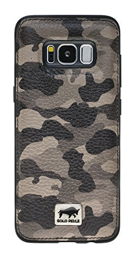 Solo Pelle Samsung Galaxy S8+ S8 Plus Case Lederhülle Ledertasche Backcover Flex aus echtem Leder