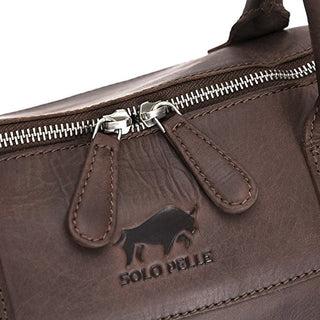 Solo Pelle - Premium Weekender Reisetasche, Sporttasche & Handgepäck aus Leder - Model: Julian