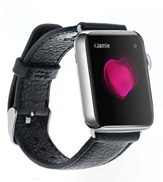 Solo Pelle Apple Watch Series 1/2 / 3 "Watch Leder Armband Uhrenband mit passendem Uhrenadapter Connector Erstatzband Strap