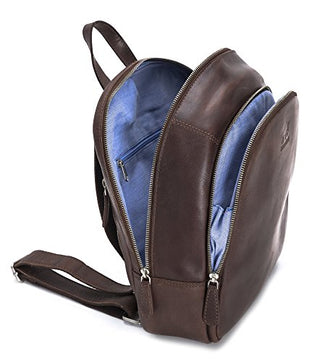 Solo Pelle Leder Rucksack I Backpack I Tasche Model: Lady aus echtem Vintage Leder