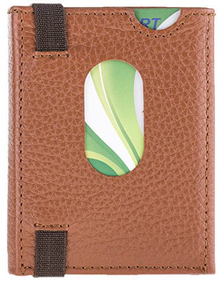 Solo Pelle Herren Geldbörse I Portmonee I Portemonnaie minimalistische Leder Geldbörse/Kartenetui aus echtem Leder Cartella inkl. Geschenkbox
