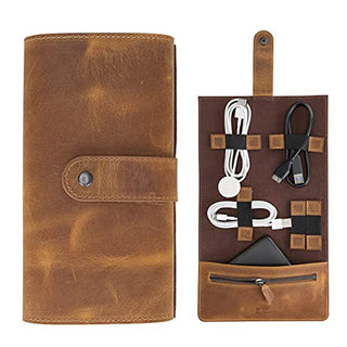 Solo Pelle Elektronische Tasche Organizer universal travel Kabel Elektronik Zubehör Tasche Reise Organizer Case für Handy, Kabel, Festplatte, USB Sticks, LENA