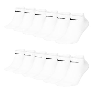Nike Unisex Sneaker Socken Everyday Lightweight Socks SX7678 6 Paar, Farbe:Weiß, Größe:42-46, Artikel:-100 white
