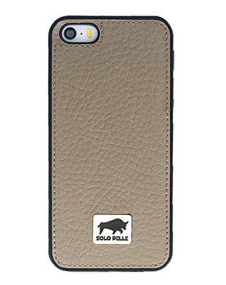 Solo Pelle iPhone SE / 5 / 5S Case Lederhülle Ledertasche Backcover Flex aus echtem Leder