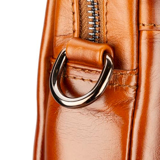Solo Pelle Leder Aktentasche I Businesstasche I Arbeitstasche I Reisetasche I Tasche Apollo MacBook Pro 16 Zoll/MacBook Air 15 M2