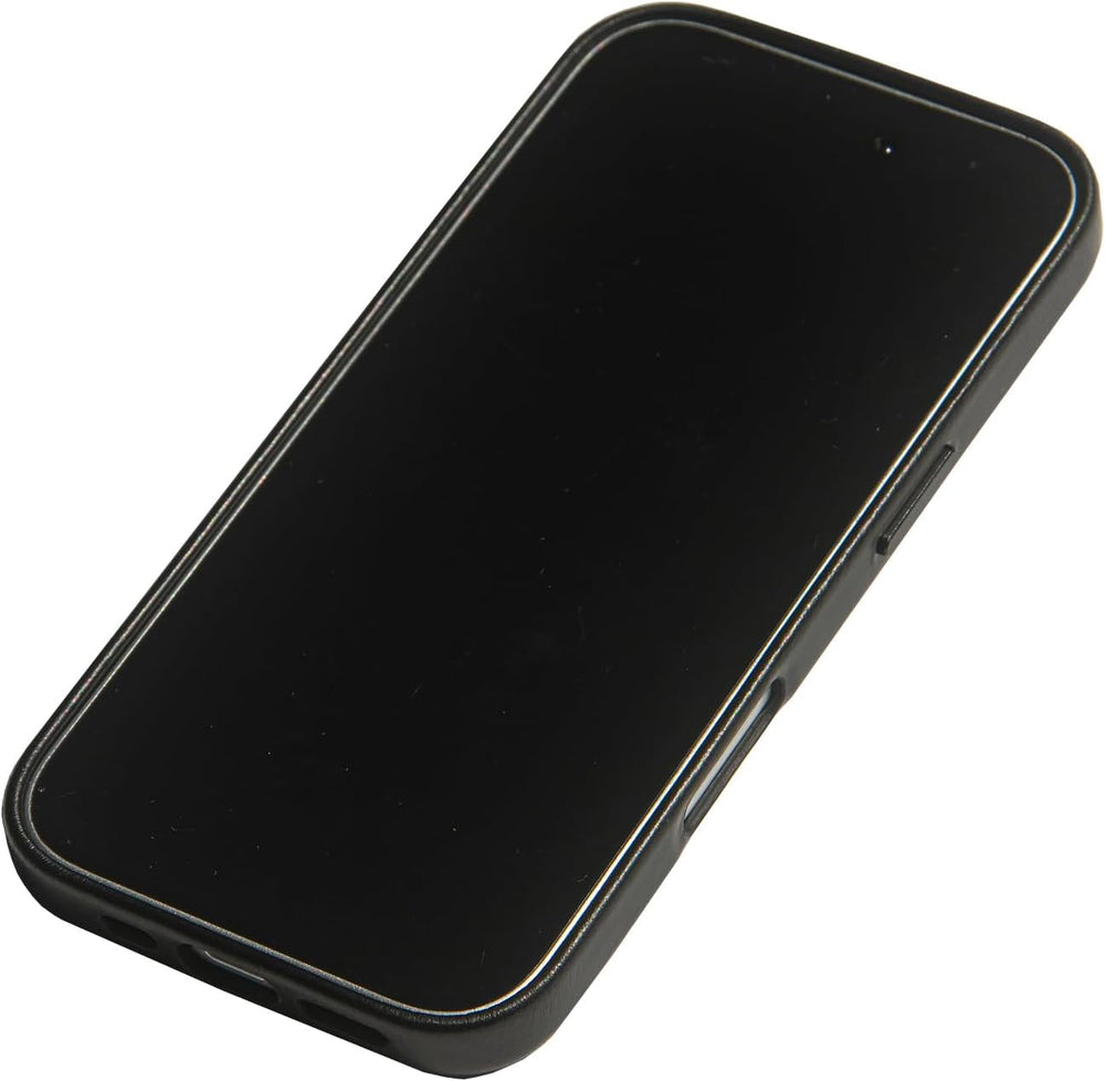 Solo Pelle Lederhülle für das iPhone 17 in 6.3 Zoll Princeton Case Schwarz + Kartenetui Leder Hülle Ledertasche Backcover aus echtem Leder geeignet für MagSafe Zubehör