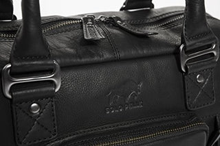 Solo Pelle Messenger Leder Tasche/Umhängetasche aus echtem Leder Model: Valencia -> geeignet für 15,6 Zoll Laptop`s