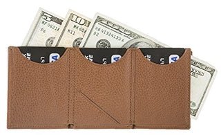 Solo Pelle Herren Geldbörse I Portmonee I Portemonnaie minimalistische Leder Geldbörse/Kartenetui aus echtem Leder Cartella inkl. Geschenkbox