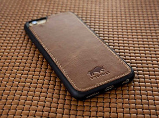 Solo Pelle iPhone 6 Plus / 6S Plus Case Lederhülle Ledertasche Backcover Flex aus echtem Leder