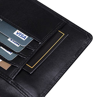 Solo Pelle Reisepasshülle Leder Etui Roma Ausweishülle Kartenetui Kreditkarten Tasche Hülle Reise-Geldbörse