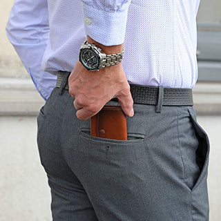 Solo Pelle® Leder I Slim Wallet mit & ohne Münzfach I Geldbeutel mit RFID Schutz I Platz für mindestens 12 Karten I Mini Portemonnaie für Herren und Damen I Geldbörse