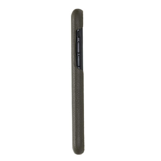 Solo Pelle Lederhülle für das iPhone 11 Pro in 5.8 Zoll Stanford Case Leder Hülle Ledertasche Backcover aus echtem Leder (Vollleder Nachtgrün)