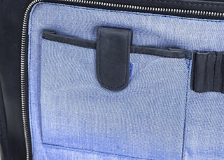 Solo Pelle Business Messenger Tasche/Umhängetasche College Tasche aus echtem Leder Model: Hero