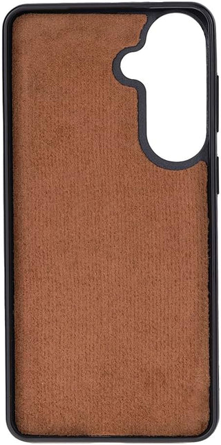 Solo Pelle Harvard Echtleder Hülle kompatibel mit Samsung Galaxy S26 Ultra – Magnetische 2 in 1 Wallet Handyhülle mit abnehmbarem Backcover, Kartenfächern & RFID Schutz – Vintage Braun