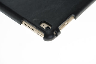 Solo Pelle Ipad Pro 12,9 Zoll Ledertasche Case Hülle Fullsafe für das Apple Ipad Pro 12,9 Zoll aus echtem Leder Backcover (12,9 Zoll Schwarz) 1.Genaration