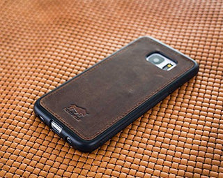 Solo Pelle Samsung S7 Edge Case Lederhülle Ledertasche Backcover Flex aus echtem Leder