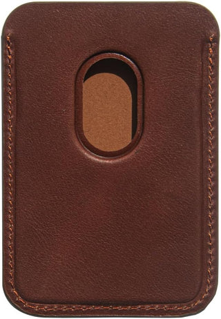 Solo Pelle Lederhülle für das iPhone 17 in 6.3 Zoll Princeton Case Vintage Braun + Kartenetui Leder Hülle Ledertasche Backcover aus echtem Leder geeignet für MagSafe Zubehör