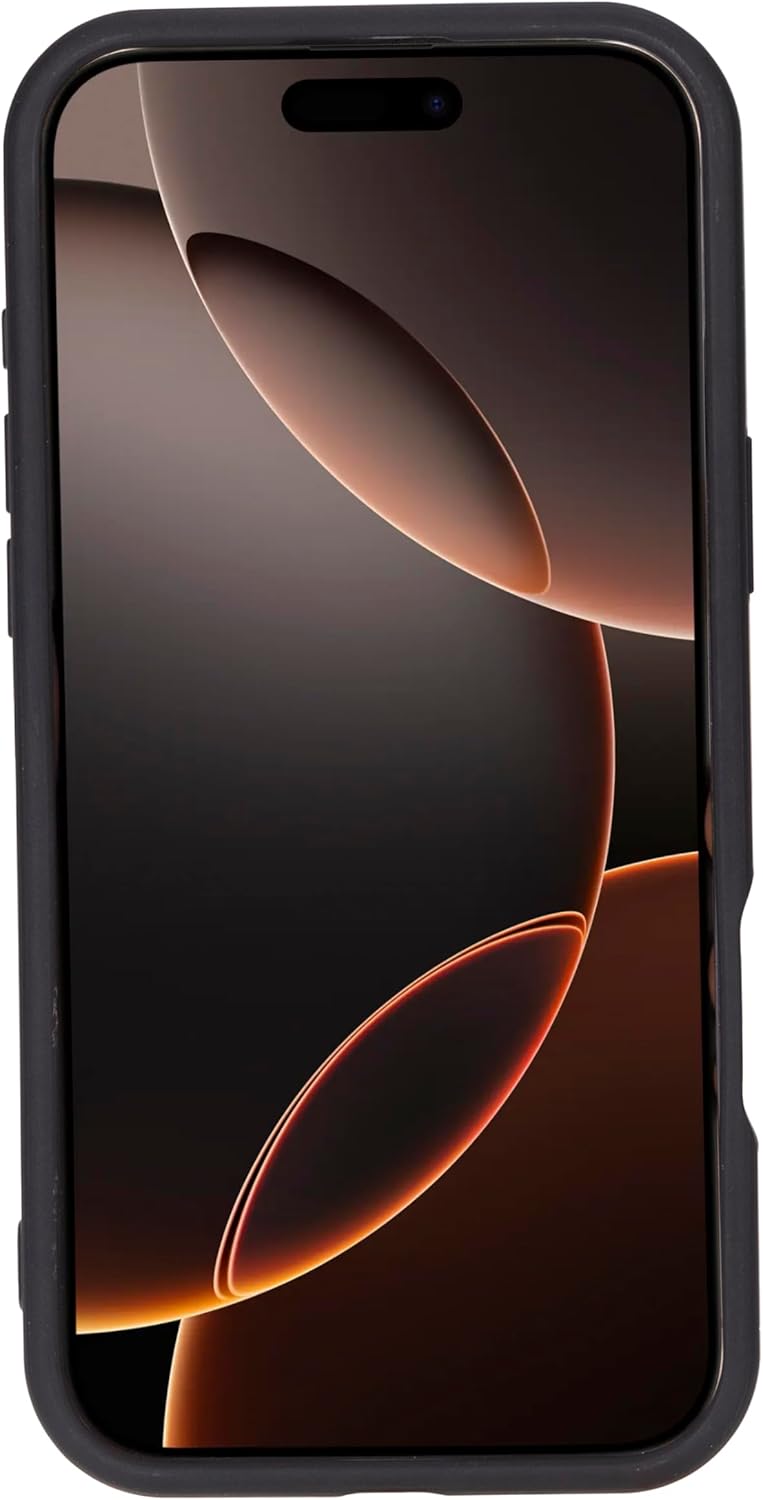 Solo Pelle Lederhülle für das iPhone 16 in 6.1 Zoll Stanford Case Leder Hülle Ledertasche Backcover aus echtem Leder geeignet für MagSafe Zubehör Cognac Braun