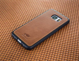 Solo Pelle Samsung S7 Case Lederhülle Ledertasche Backcover Flex aus echtem Leder
