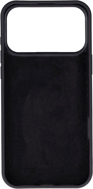 Solo Pelle Schwarz Lederhülle für das iPhone 17 Pro in 6.3 Zoll Stanford Case Leder Hülle Ledertasche Backcover aus echtem Leder geeignet für MagSafe Zubehör