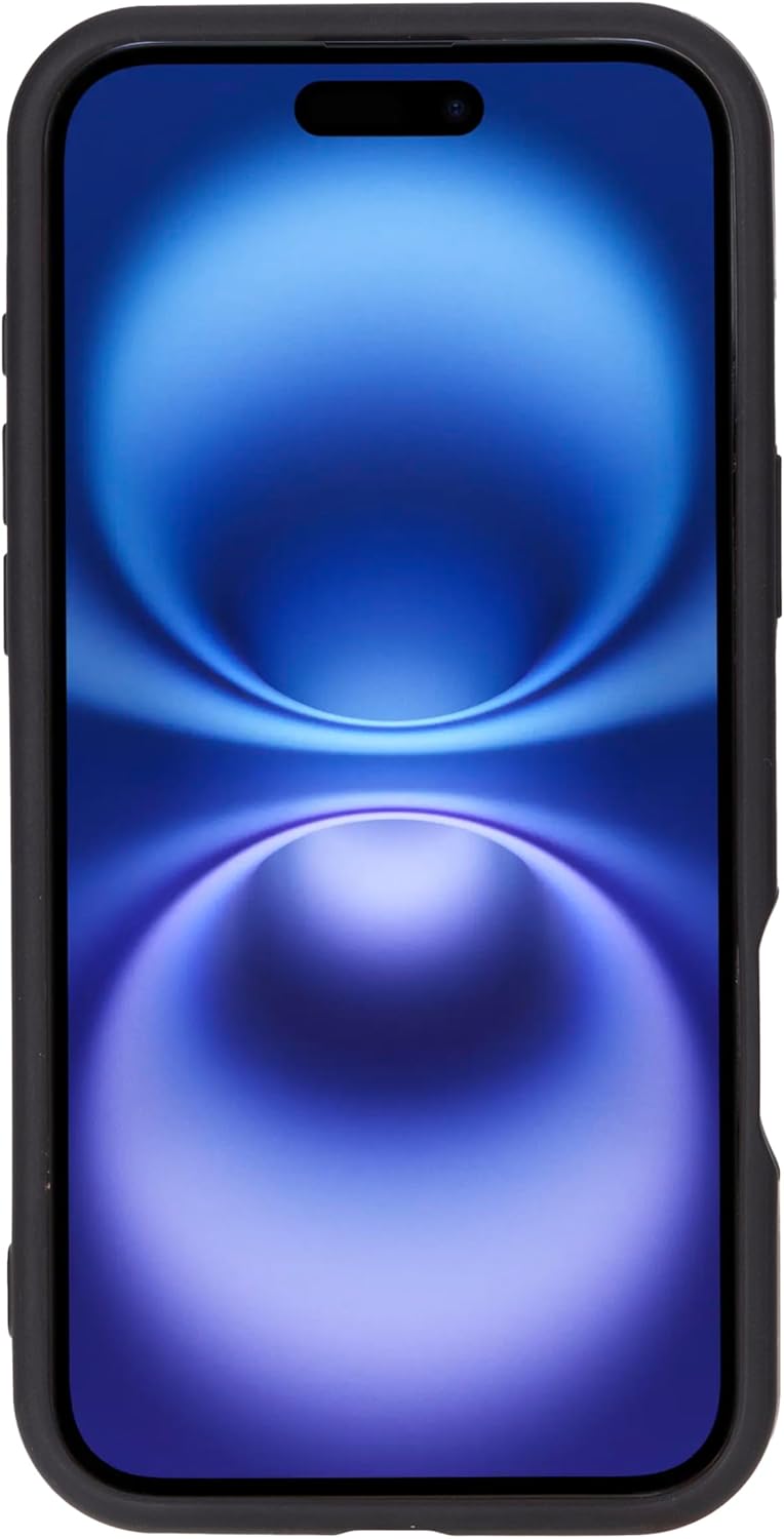 Solo Pelle Lederhülle für das iPhone 16 Plus in 6.7 Zoll Stanford Case Leder Hülle Ledertasche Backcover aus echtem Leder geeignet für MagSafe Zubehör Camel Braun