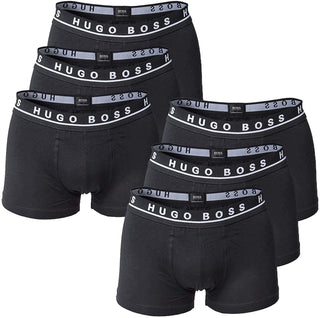 BOSS Hugo Herren Boxer Shorts 6er Pack - Boxer Briefs, Stretch - Farbwahl (2X 3-Pack) (001-Schwarz, M (Medium) - 6-Pack)