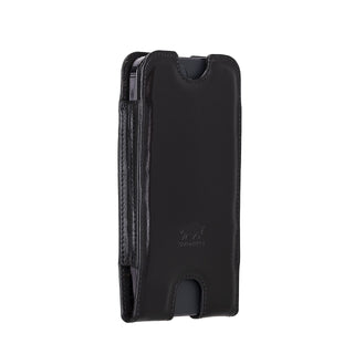 Solo Pelle Lederhülle für das iPhone bis 6.1 Zoll  Leder Hülle Sleeve - Schwarz