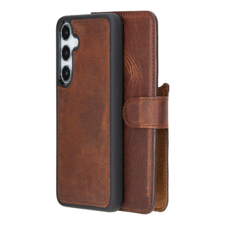 Magic - 2-in-1-Handyhülle für Samsung Galaxy S24 / Samsung Galaxy S24 Plus / Samsung Galaxy S24 Ultra aus Leder