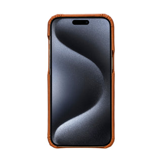 F360 - Handyhülle für iPhone 16 Pro aus Leder