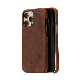 F360 - Handyhülle für iPhone 16 Pro Max aus Leder