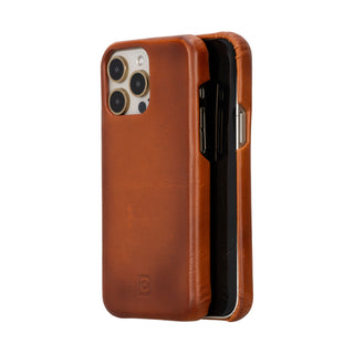 F360 - Handyhülle für iPhone 16 Pro Max aus Leder