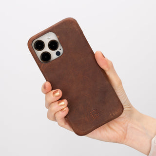 F360 - Handyhülle für iPhone 16 Pro Max aus Leder