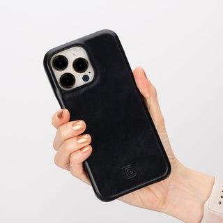 F360 - Handyhülle für iPhone 16 Pro aus Leder