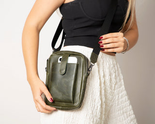 Pisa - Handytasche aus Leder