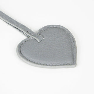 Heart Leather Bag Charm