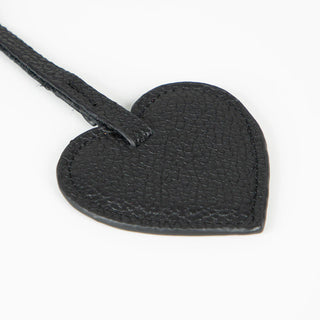 Heart Leather Bag Charm