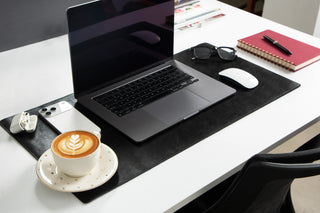 Single Layer Leather Desk Mat Small Size