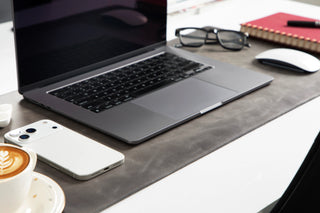 Single Layer Leather Desk Mat Small Size